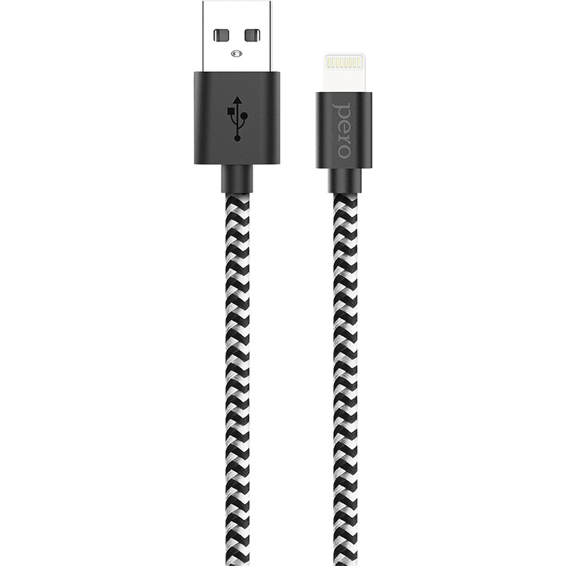 Изображение товара Кабель Pero USB A - Lightning 1 м для зарядки и синхронизации