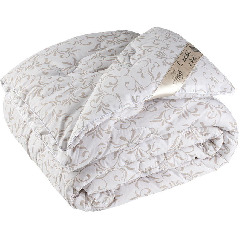 Изображение товара Одеяло 2-спальное Эльф 172x205 см стёганое с кантом бежевое