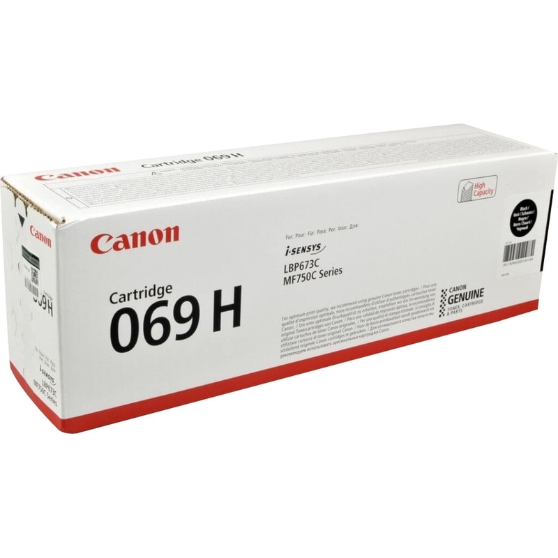 Изображение товара Картридж лазерный Canon CRG 069H BK 5098C002 черный оригинальный повышенной ёмкости