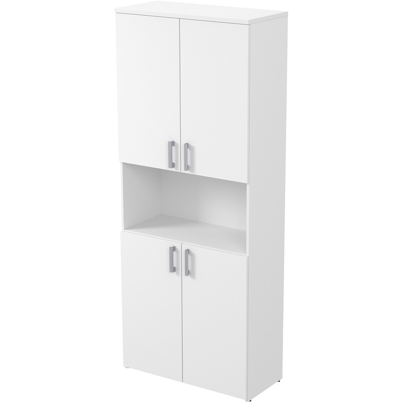 Изображение товара Шкаф для документов из ЛДСП белый 790х370х1960 мм