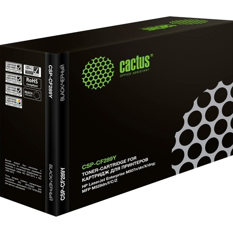 Изображение товара Картридж лазерный Cactus CSP-CF289Y M2540 для HP чёрный совместимый