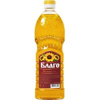 Масло подсолнечное Благо нерафинированное 1 л