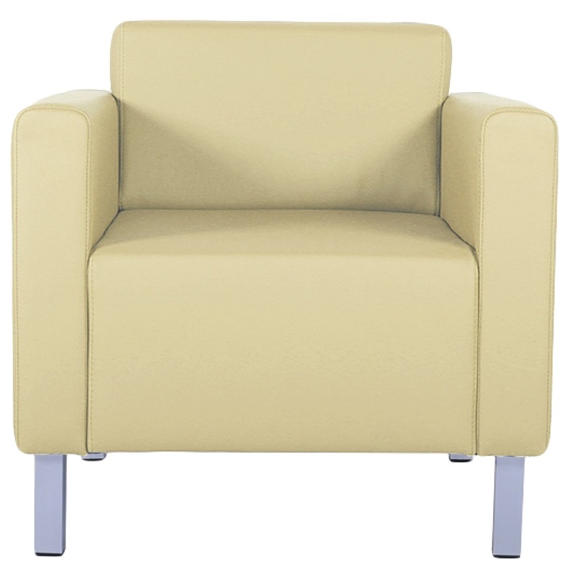 Изображение товара Кресло Евро светло-бежевое (искусственная кожа)