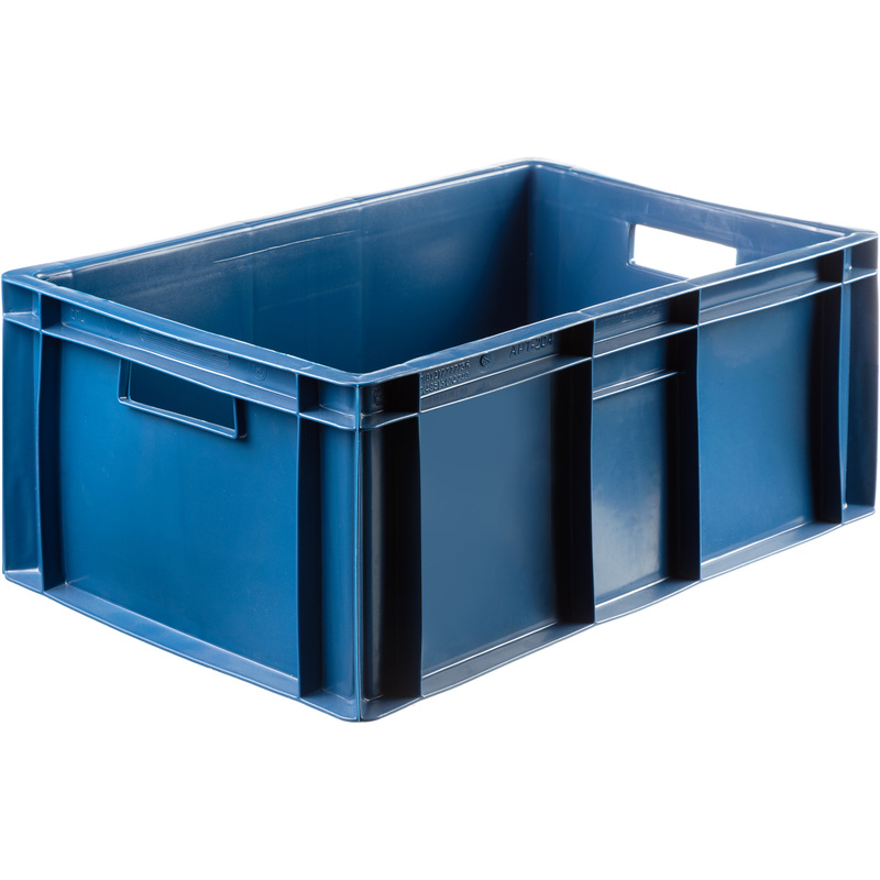 Изображение товара Ящик пластиковый универсальный Тара.ру 600х400х250 мм синий (19159)