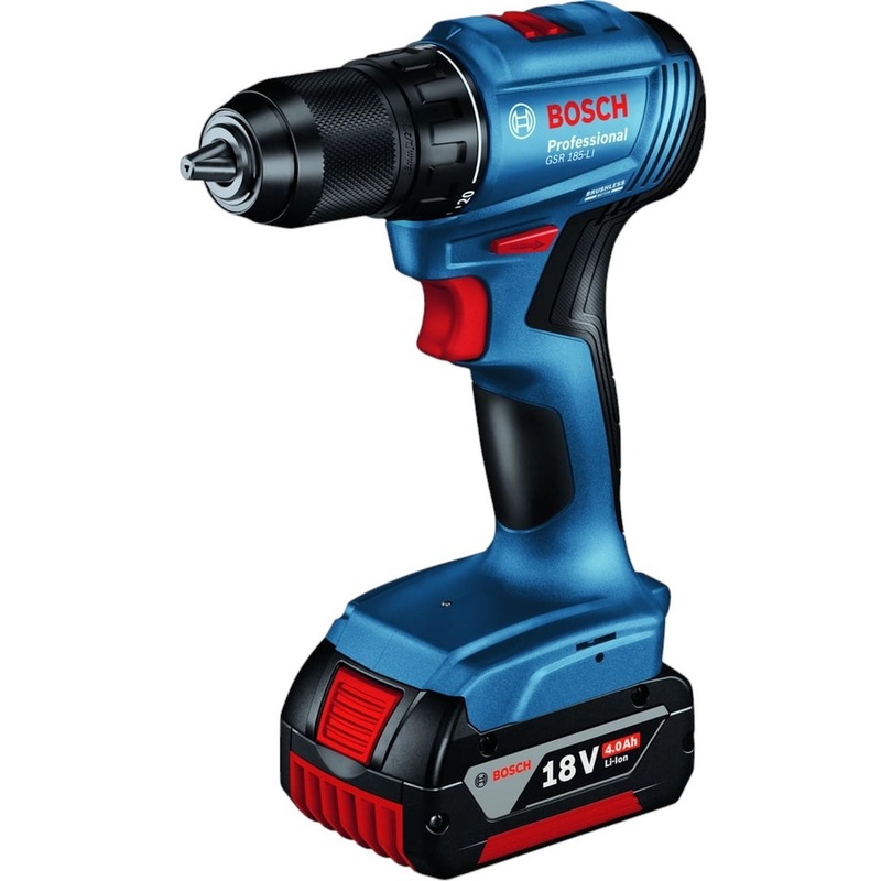 Изображение товара Дрель-шуруповёрт аккумуляторная Bosch GSR 185-LI 2 АКБ Li-ion 18 В