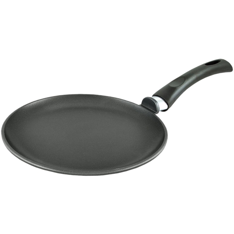 Изображение товара Сковорода блинная НМП литой алюминий/антипригарное 20 см