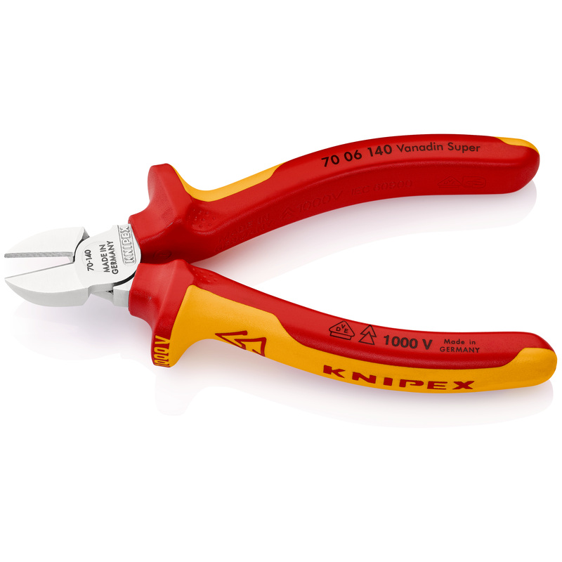 Изображение товара Бокорезы VDE L 140 мм KNIPEX профессиональные для монтажных работ