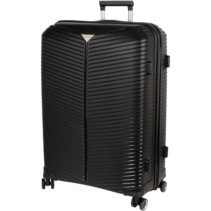 Изображение товара Чемодан Polar размер L 91 л из полипропилена чёрный