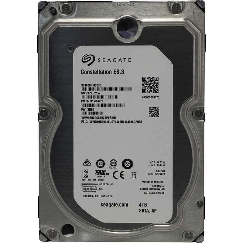 Изображение товара Жёсткий диск Seagate ST4000NM0033 4 ТБ