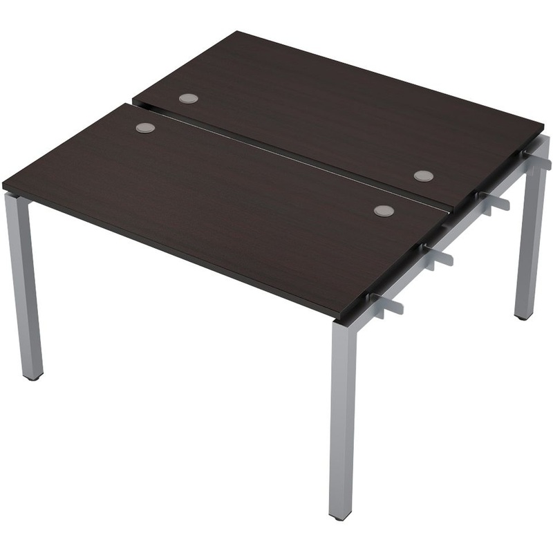 Изображение товара Рабочая станция Avance 6МБН 5268 венге алюминий матовый 1200х1235х750 мм