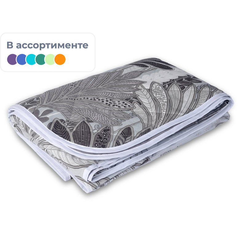 Изображение товара Покрывало стеганое из микрофибры 150x200 см для домашнего интерьера