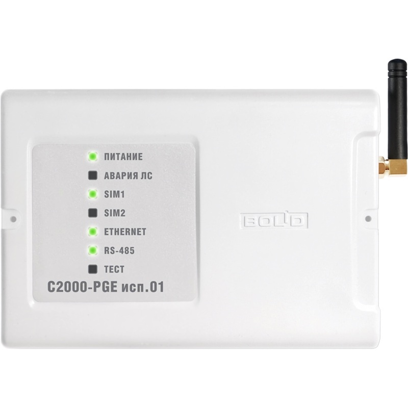 Изображение товара Прибор передачи событий Болид С2000-PGE исп.01 для систем безопасности