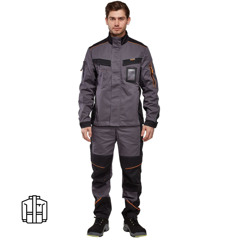 Изображение товара Рабочая летняя мужская куртка Найтстар Алькор со светоотражающим кантом Россия