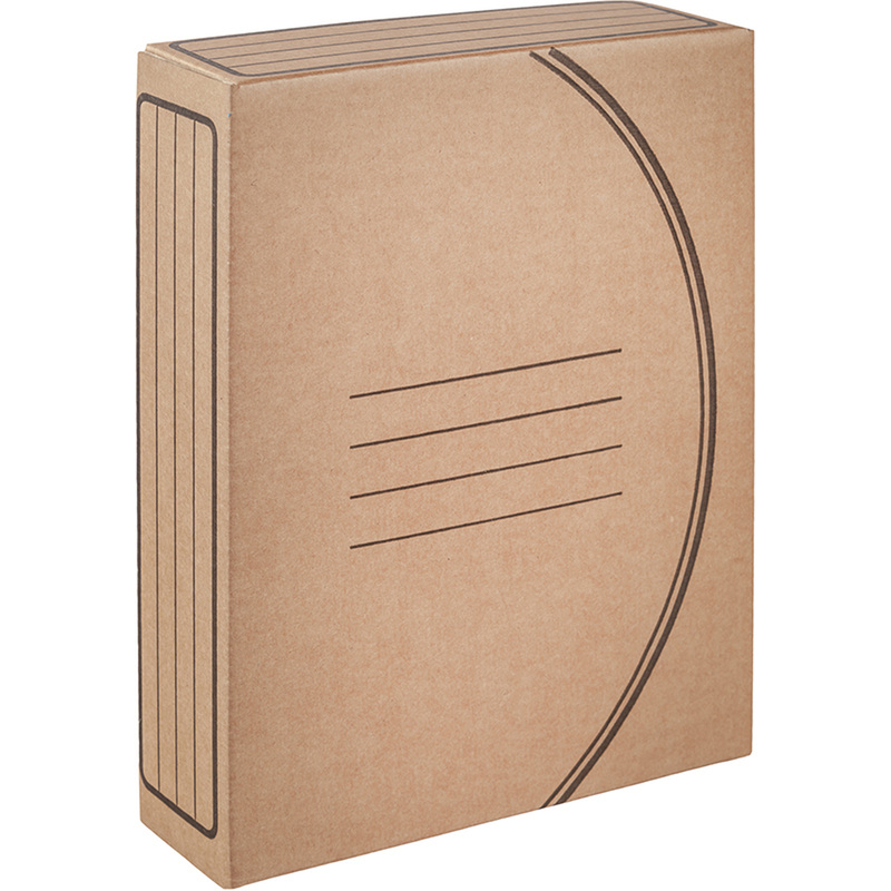 Изображение товара Короб архивный гофрокартон Attache Economy 320x75x240 мм бурый 750 листов