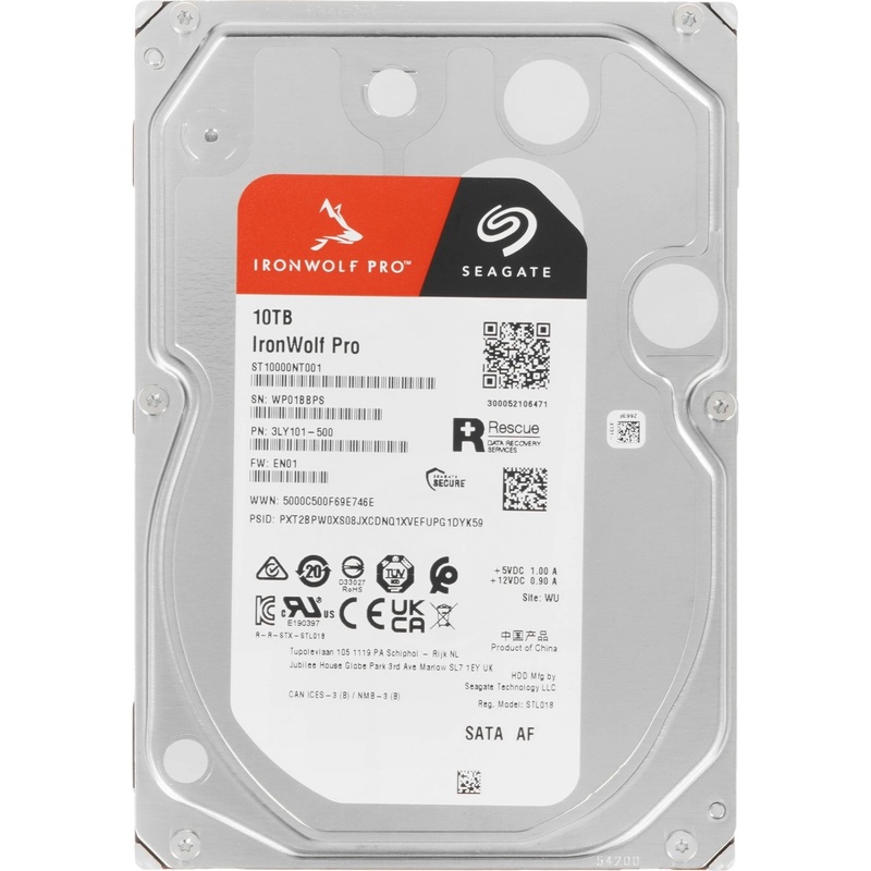 Изображение товара Жёсткий диск Seagate 10 ТБ ST10000NT001 SATA 7200 об/мин 256 МБ буфера
