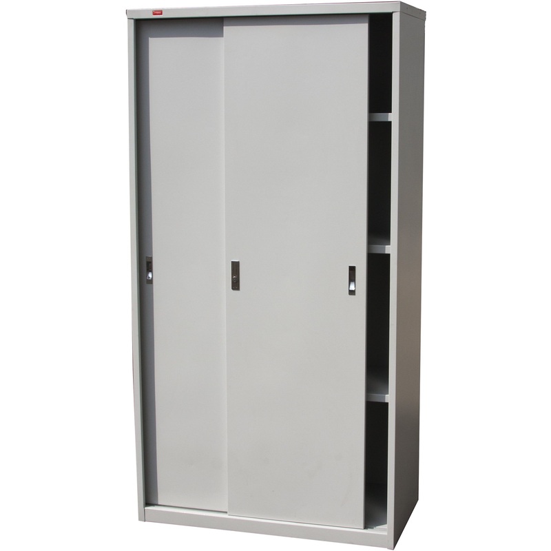 Изображение товара Металлический архивный шкаф-купе ШАМ-11.К серого цвета 960x450x1860 мм