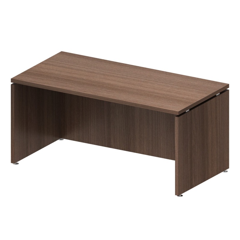 Изображение товара Письменный стол Президент-Pro ясень шимо тёмный 1600х800х750 мм