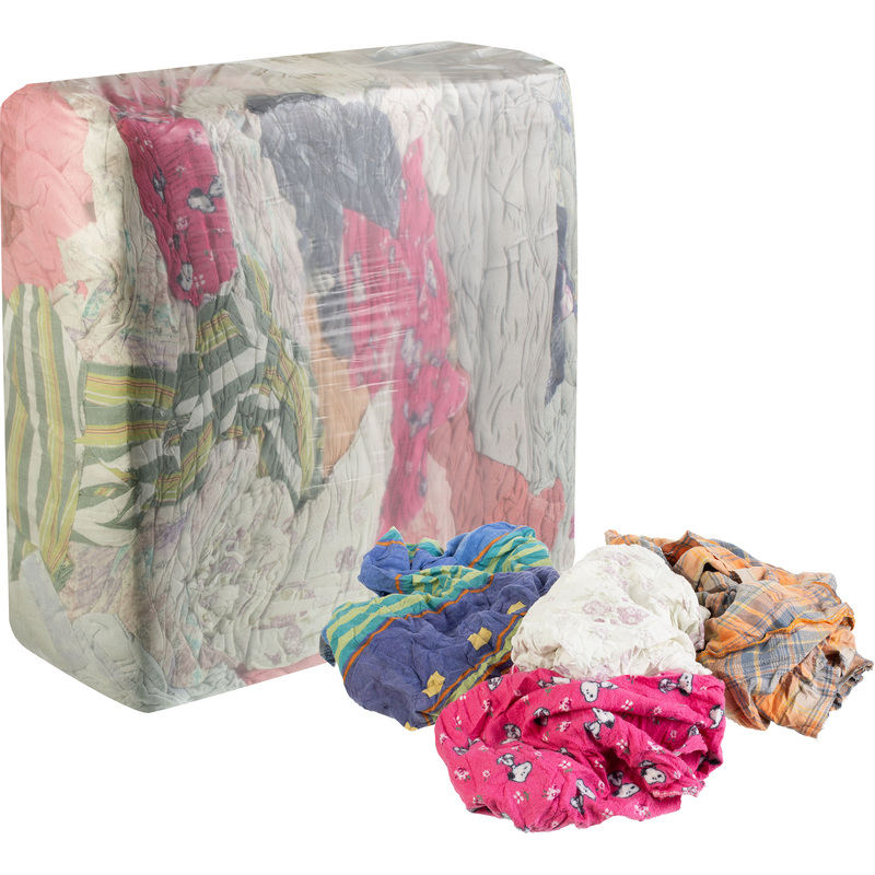 Изображение товара Ветошь фланель цветная 10 кг для полировки и очистки