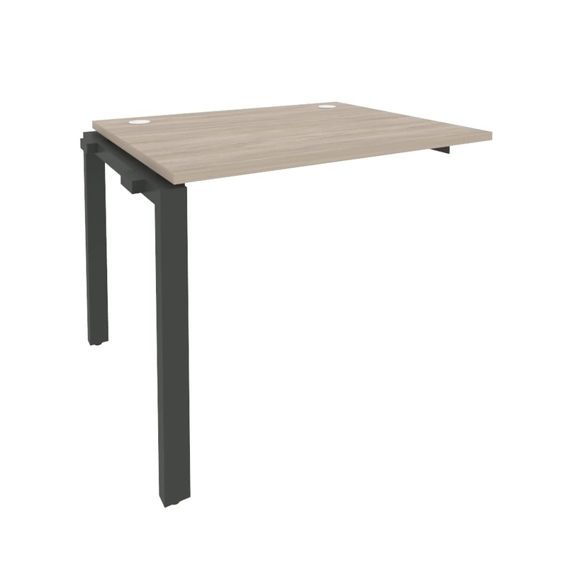 Изображение товара Элемент рабочей станции Onix-П O.MP-1.NRS-1.8 дуб аттик антрацит 980х800х750 мм