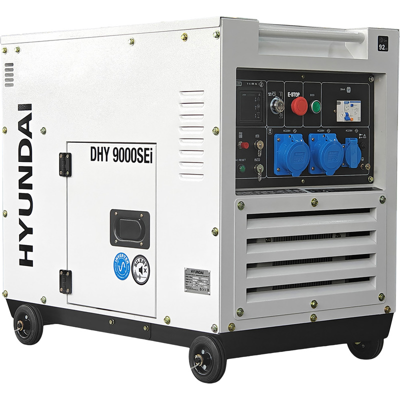 Изображение товара Генератор дизельный Hyundai инверторный DHY 9000SEi 6.5 кВт