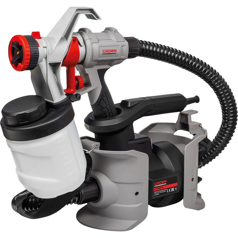 Изображение товара Краскопульт Crown CT31014 электрический для нанесения краски и лака 900мл