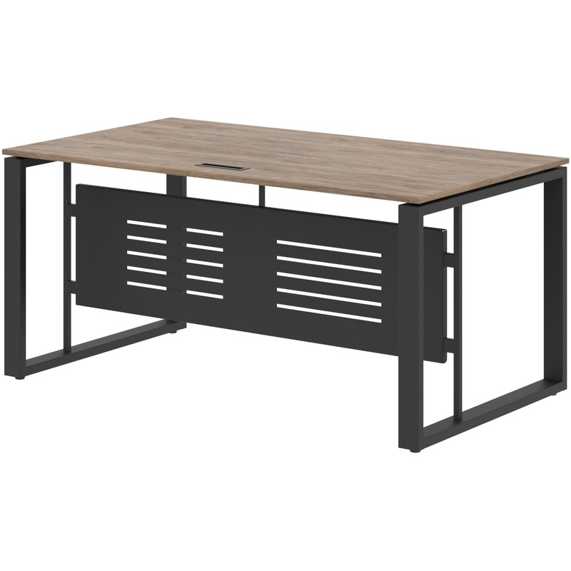 Изображение товара Стол руководителя Enio EST 169M кария пальмира/антрацит