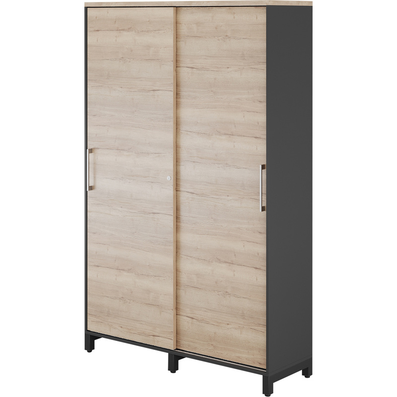 Изображение товара Шкаф-купе для документов Kobor HK/5-120/60/M дуб натуральный 1200х600х1900 мм