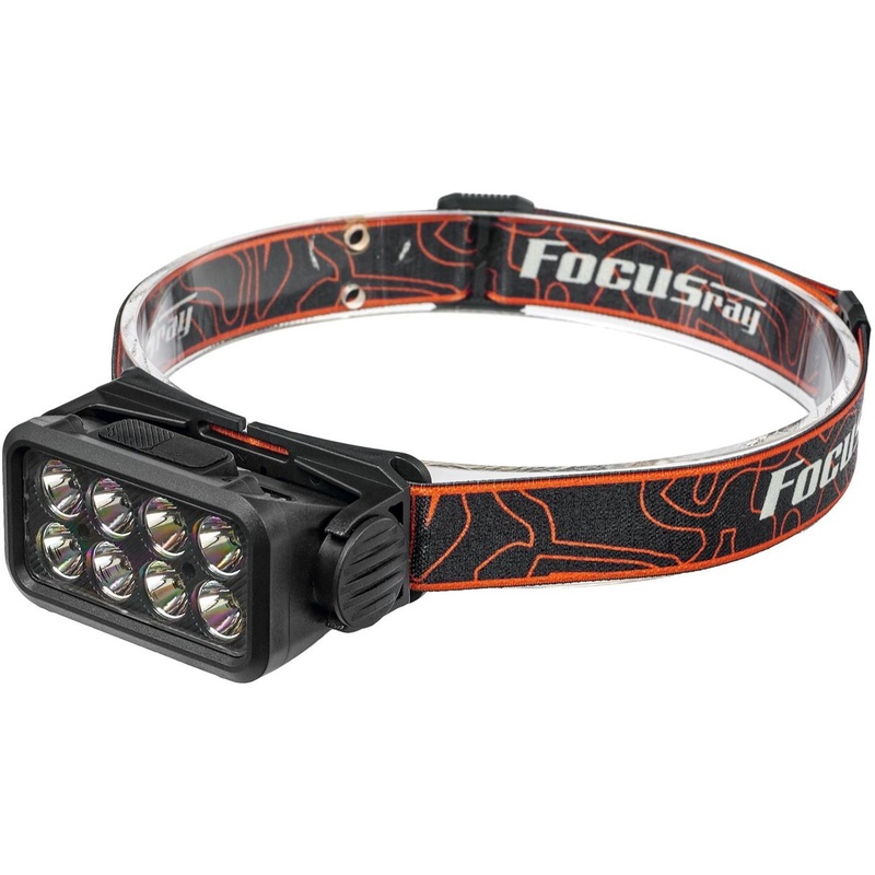 Изображение товара Налобный светодиодный фонарь FOCUSray 1300 с аккумулятором и сенсорным управлением