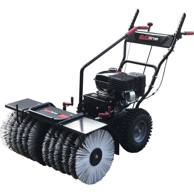 Изображение товара Бензиновая подметальная машина Evoline SWG 800 с мощностью 6.5 л.с. и шириной 80 см