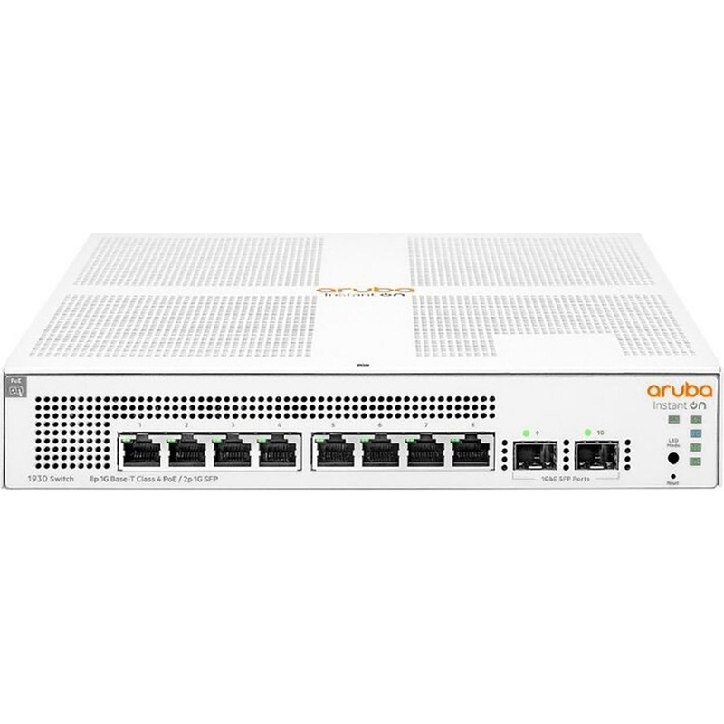 Изображение товара Коммутатор HPE Aruba JL681A управляемый с PoE 8 портов и SFP вероятно монтаж в стойку