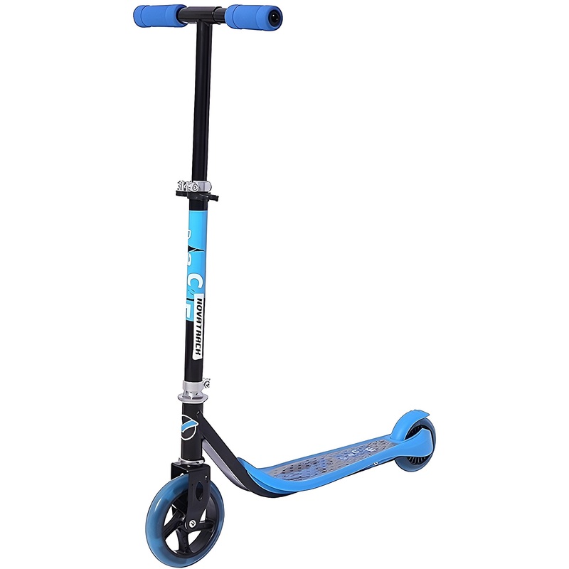 Изображение товара Novatrack Jungle 145P.JUNGLE.BL8 — городской самокат 145 мм, синий