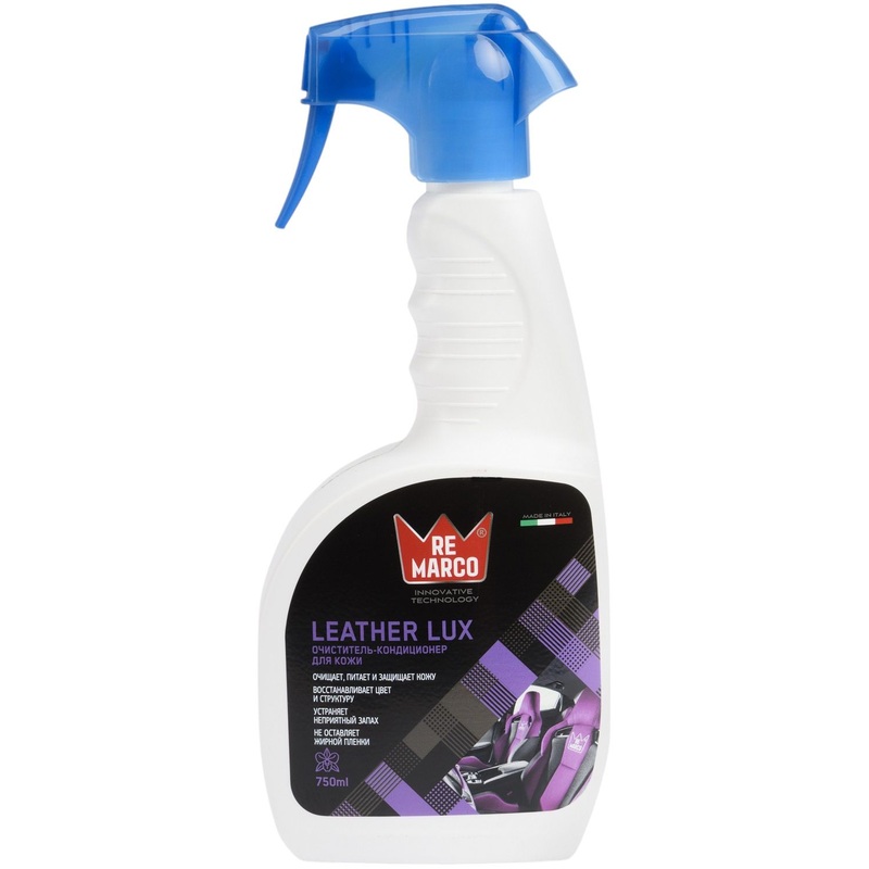 Изображение товара Очиститель для кожи Re Marco Leather Lux Black Orchide 750 мл (RM-850)
