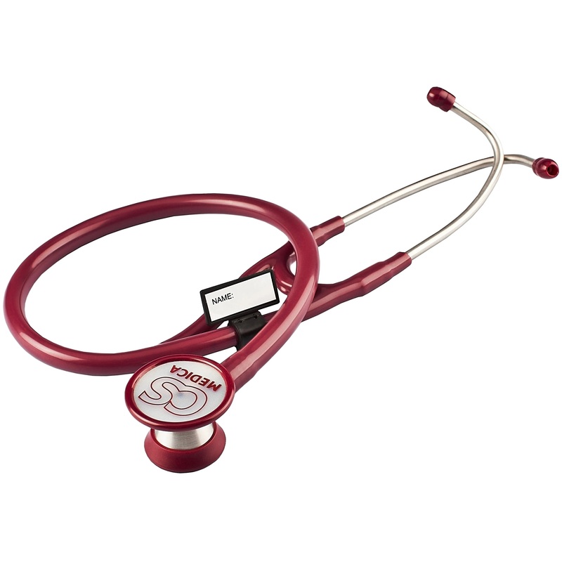 Изображение товара Стетофонендоскоп CS Medica CS-422 Premium малиновый профессиональный