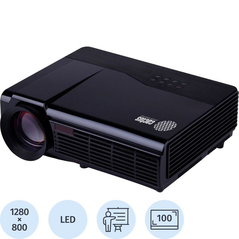 Изображение товара Проектор Cactus CS-PRO.09B.WXGA-W короткофокусный LCD Android HDR 1080p