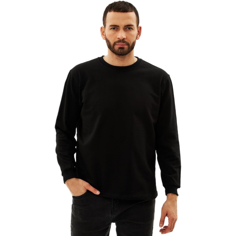 Изображение товара Черная толстовка размер S из 100% хлопка