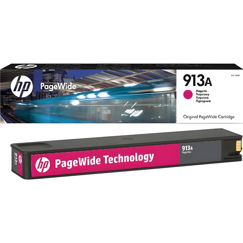 Изображение товара Картридж струйный HP 913A F6T78AE пурпурный оригинальный