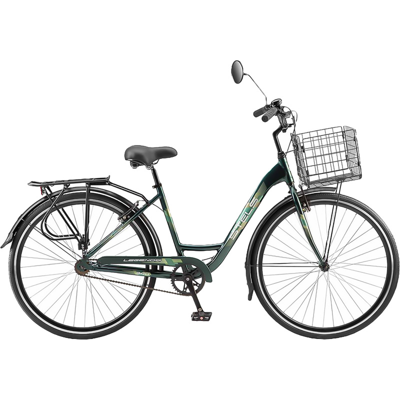 Изображение товара Велосипед городской женский Stels Legenda 340 28 дюймов тёмно-зелёный 2025