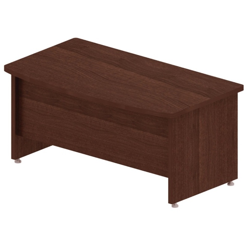 Изображение товара Стол руководителя Форум орех 1600x900x750 мм с кабель-каналом
