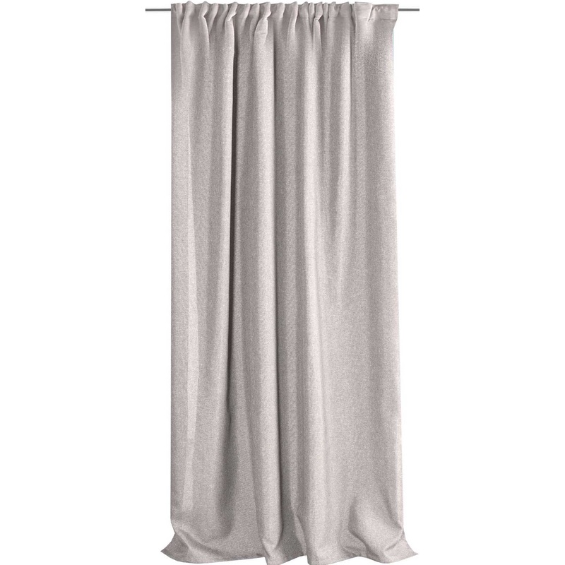 Изображение товара Штора Волшебная Ночь Рогожка 165x270 см светло-бежевая натуральная фактура