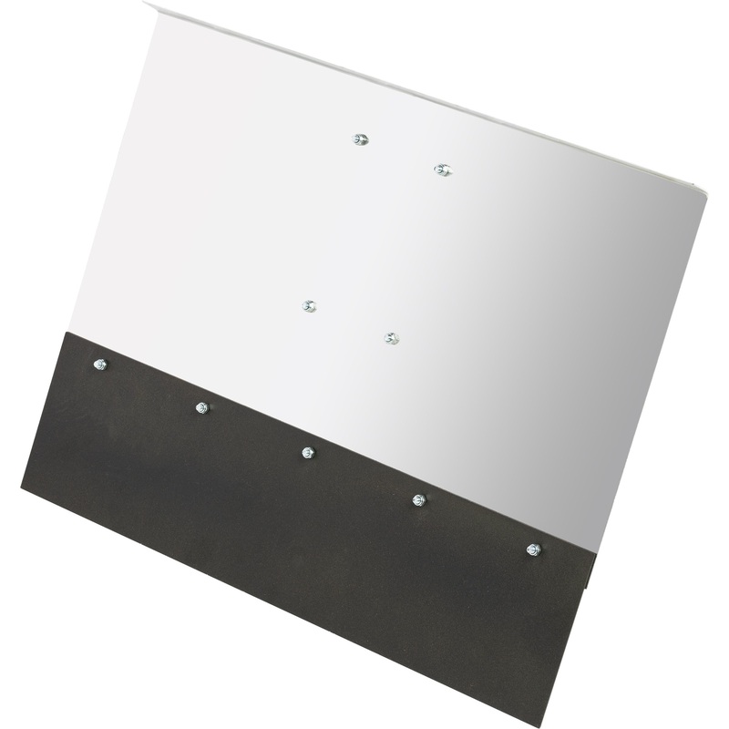 Изображение товара Уценка. Лопата для уборки снега алюминий 50x40 см без черенка (однобортная)