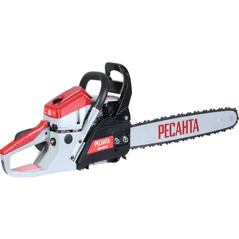 Изображение товара Пила цепная бензиновая Ресанта БП-5218 18 дюймов полупрофессиональная