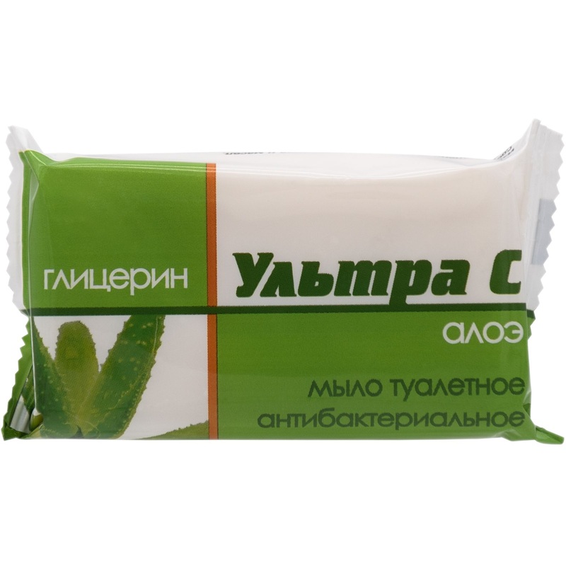 Изображение товара Мыло туалетное Ультра С антибактериальное 100 г