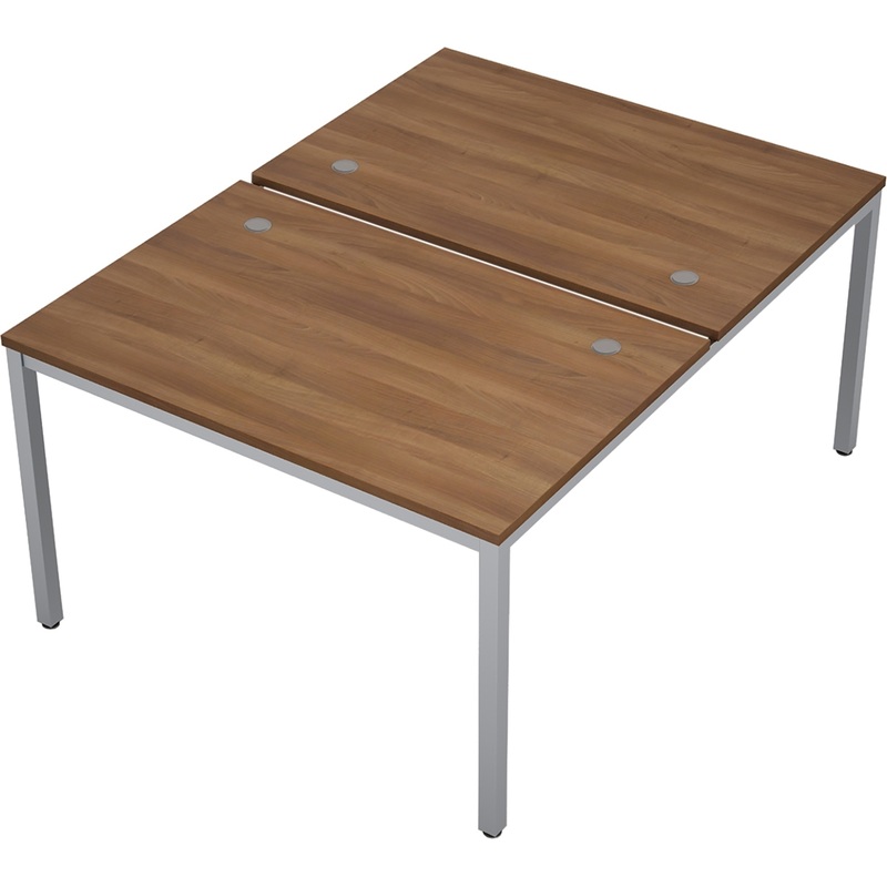 Изображение товара Двухместный рабочий стол Avance 6МБ.288 с металлическим каркасом