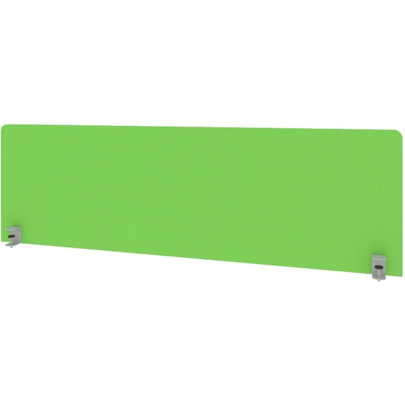 Изображение товара Экран к столу Metal System Style Б.ТЭКР-4 с креплением фронтальный (зелёный, 1450х28х450 мм)
