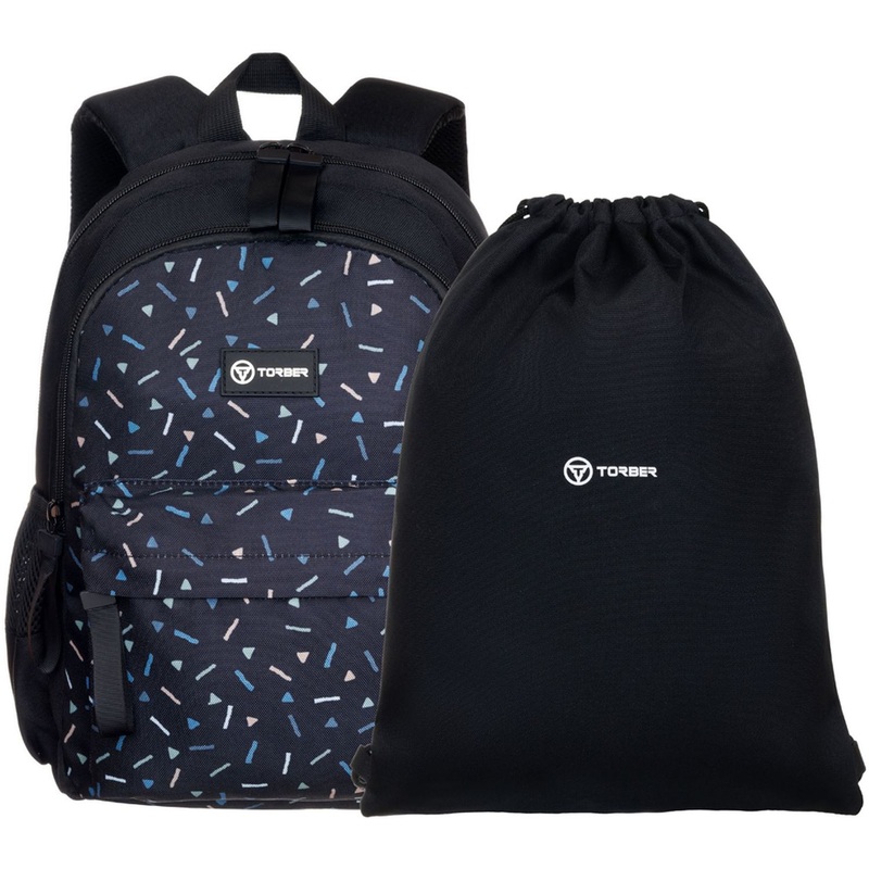 Изображение товара Рюкзак Torber Class X Mini черный для школьников легкий и удобный