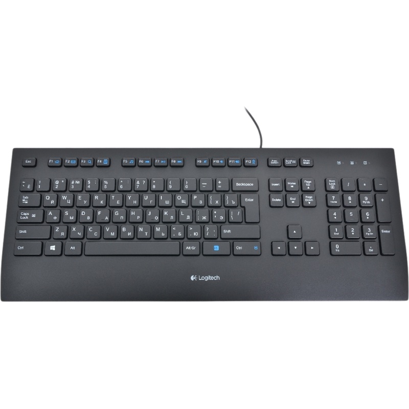 Изображение товара Клавиатура проводная Logitech K280E черная (920-005215)