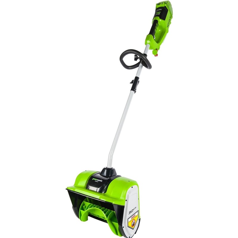 Изображение товара Аккумуляторный снегоуборщик Greenworks GD40SSK2 40В компактный и надёжный