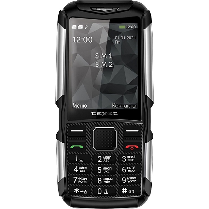 Изображение товара Мобильный телефон Texet TM-D314 черный