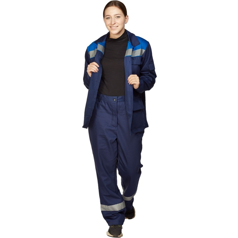 Изображение товара Летний женский рабочий костюм л05-КБР из саржи, Россия