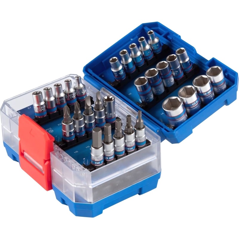 Изображение товара Набор головок King Tony 4-14 мм 1/4" 49 предметов 2549MR-EB